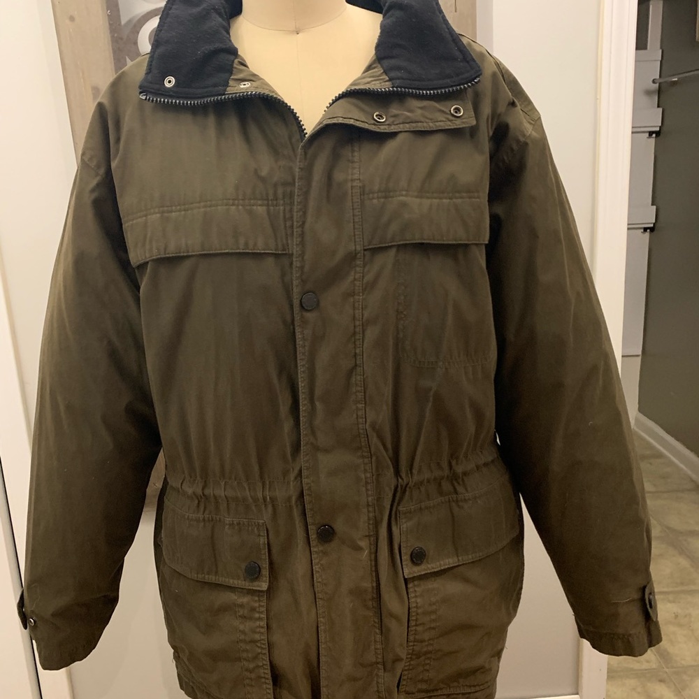 Men’s winter jacket with zip-out down lining
